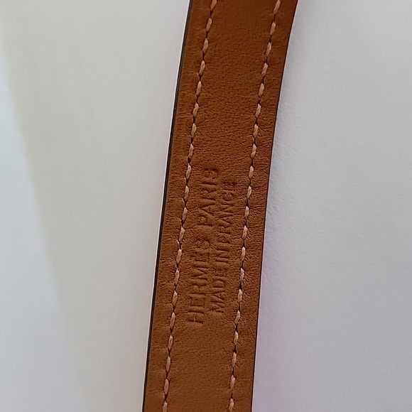 Hermès Rivale Double Tour Bracelet Swift Rose Azalee T2 - Picture 12 of 15